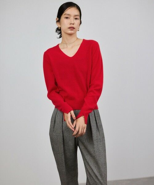 ROPE' / ロペ ニット・セーター | カシミヤVネックニットプルオーバー | 詳細11