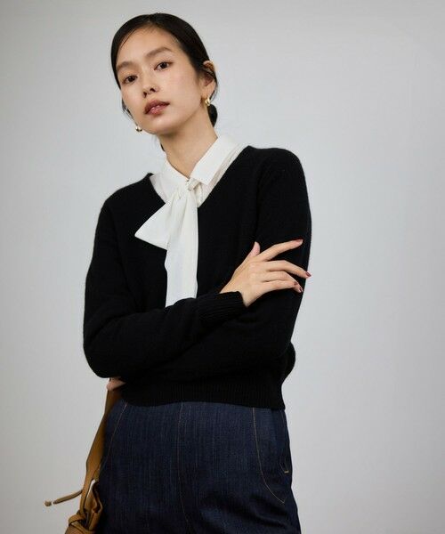 ROPE' / ロペ ニット・セーター | カシミヤVネックニットプルオーバー | 詳細14