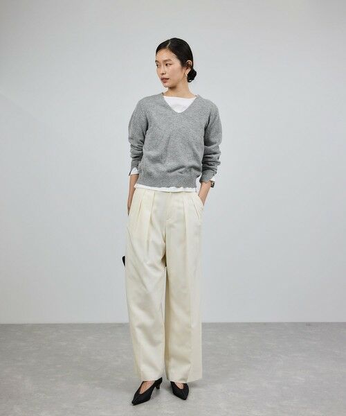 ROPE' / ロペ ニット・セーター | カシミヤVネックニットプルオーバー | 詳細16