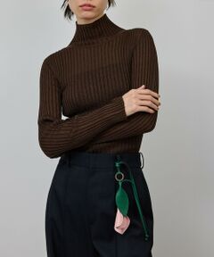 ROPE' / ロペ ニット・セーター | ラメタートルリブプルオーバー/イージーケア