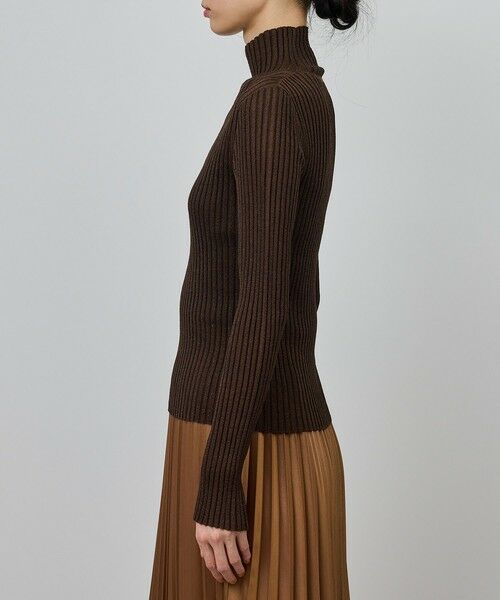 ROPE' / ロペ ニット・セーター | ラメタートルリブプルオーバー/イージーケア | 詳細11