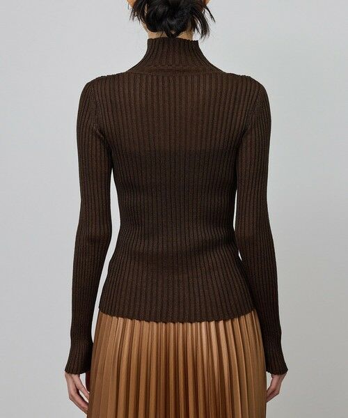 ROPE' / ロペ ニット・セーター | ラメタートルリブプルオーバー/イージーケア | 詳細12
