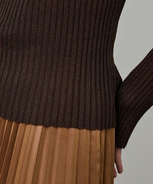 ROPE' / ロペ ニット・セーター | ラメタートルリブプルオーバー/イージーケア | 詳細15
