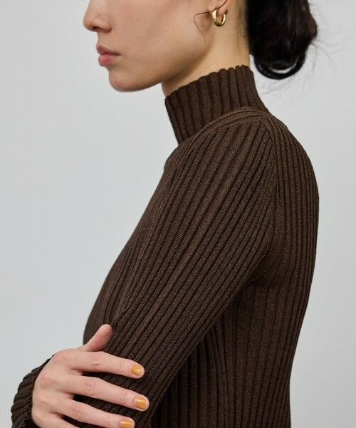 ROPE' / ロペ ニット・セーター | ラメタートルリブプルオーバー/イージーケア | 詳細2
