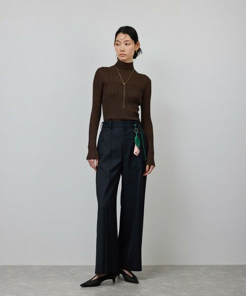 ROPE' / ロペ ニット・セーター | ラメタートルリブプルオーバー/イージーケア | 詳細23