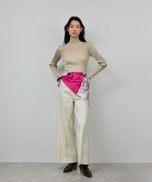 ROPE' / ロペ ニット・セーター | ラメタートルリブプルオーバー/イージーケア | 詳細24