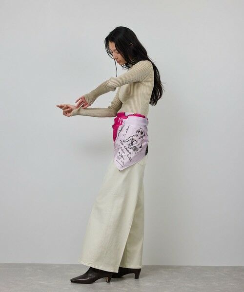 ROPE' / ロペ ニット・セーター | ラメタートルリブプルオーバー/イージーケア | 詳細25