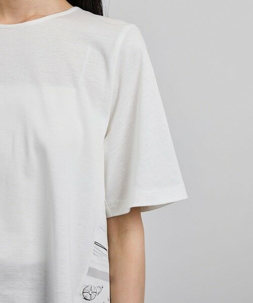 ROPE' / ロペ カットソー | 【洗える】【YUKO SAEKI for ROPE'・コラボ】スカーフ柄プリント Aラインカットソー | 詳細24