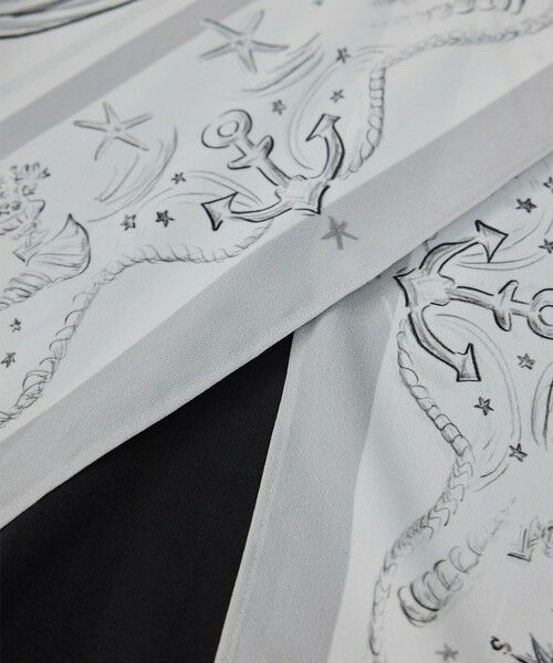 ROPE' / ロペ カットソー | 【洗える】【YUKO SAEKI for ROPE'・コラボ】スカーフ柄プリント Aラインカットソー | 詳細27