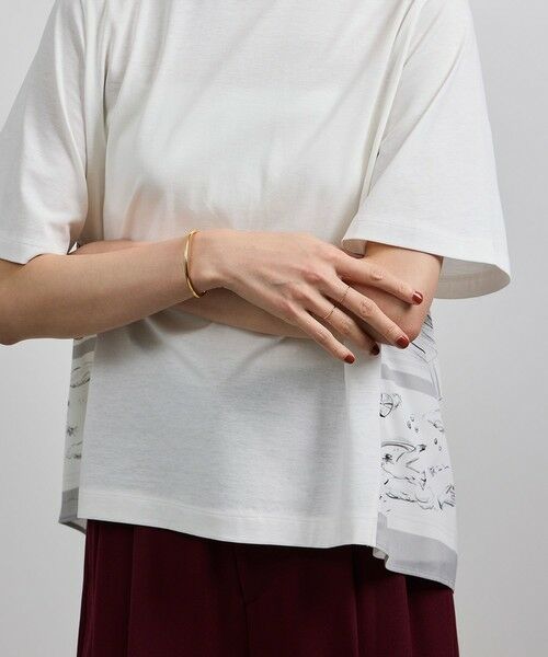 ROPE' / ロペ カットソー | 【洗える】【YUKO SAEKI for ROPE'・コラボ】スカーフ柄プリント Aラインカットソー | 詳細29