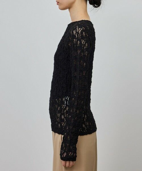 ROPE' / ロペ カットソー（半袖以外） | ストレッチレースカットソー/イージーケア | 詳細12