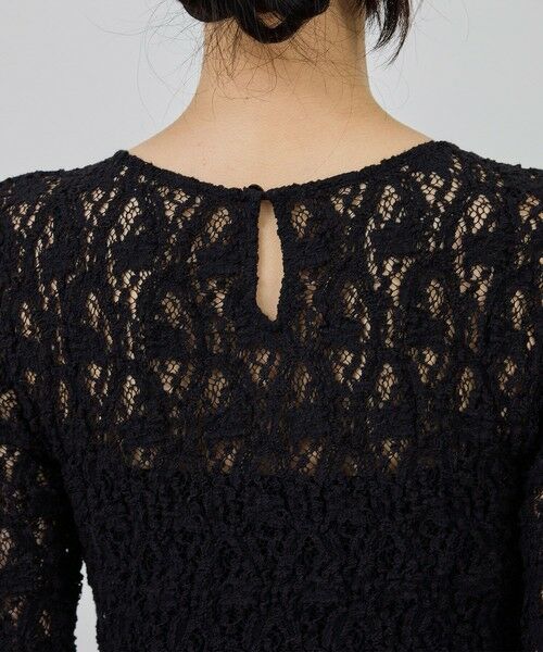 ROPE' / ロペ カットソー（半袖以外） | ストレッチレースカットソー/イージーケア | 詳細14