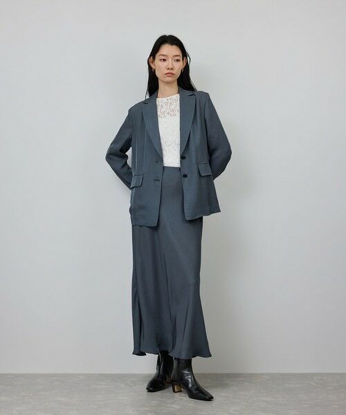 ROPE' / ロペ カットソー（半袖以外） | ストレッチレースカットソー/イージーケア | 詳細6