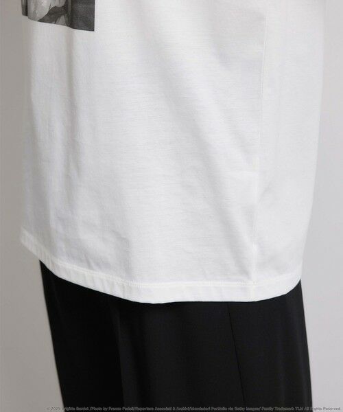 ROPE' / ロペ Tシャツ | 【Brigitte Bardot×ROPE'・コラボ】プリント半袖T-shirt【洗える・洗濯耐久性・接触冷感】 | 詳細13