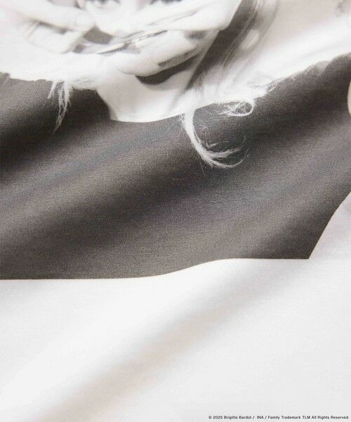 ROPE' / ロペ Tシャツ | 【Brigitte Bardot×ROPE'・コラボ】プリント半袖T-shirt【洗える・洗濯耐久性・接触冷感】 | 詳細15
