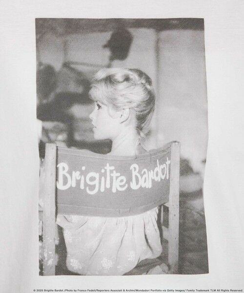 ROPE' / ロペ Tシャツ | 【Brigitte Bardot×ROPE'・コラボ】プリント半袖T-shirt【洗える・洗濯耐久性・接触冷感】 | 詳細16