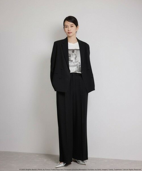 ROPE' / ロペ Tシャツ | 【Brigitte Bardot×ROPE'・コラボ】プリント半袖T-shirt【洗える・洗濯耐久性・接触冷感】 | 詳細5