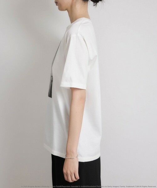ROPE' / ロペ Tシャツ | 【Brigitte Bardot×ROPE'・コラボ】プリント半袖T-shirt【洗える・洗濯耐久性・接触冷感】 | 詳細8