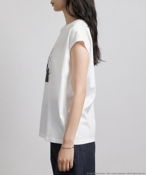 ROPE' / ロペ Tシャツ | 【Brigitte Bardot×ROPE'・コラボ】プリントアームレットT-shirt【洗える・洗濯耐久性・接触冷感】 | 詳細11