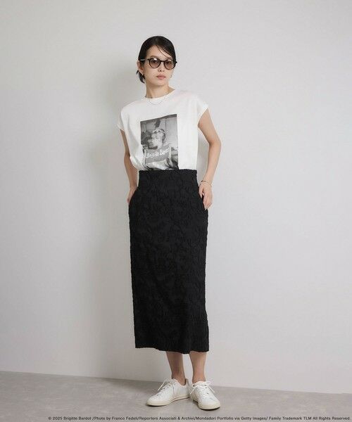 ROPE' / ロペ Tシャツ | 【Brigitte Bardot×ROPE'・コラボ】プリントアームレットT-shirt【洗える・洗濯耐久性・接触冷感】 | 詳細21