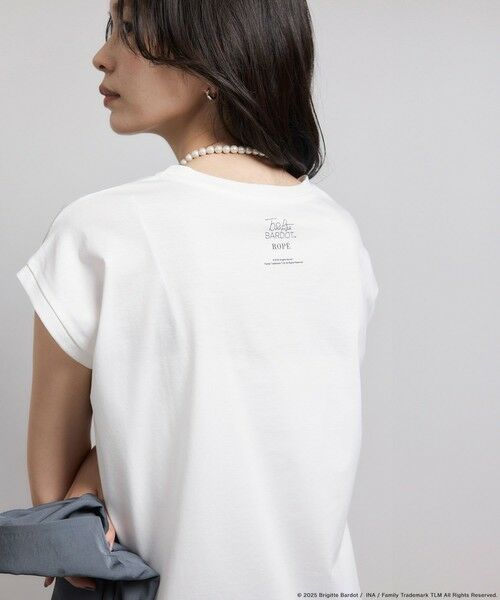 ROPE' / ロペ Tシャツ | 【Brigitte Bardot×ROPE'・コラボ】プリントアームレットT-shirt【洗える・洗濯耐久性・接触冷感】 | 詳細24