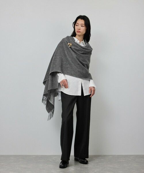 ROPE' / ロペ マフラー・ショール・スヌード・ストール | ラムウールリバーシブルストール | 詳細18