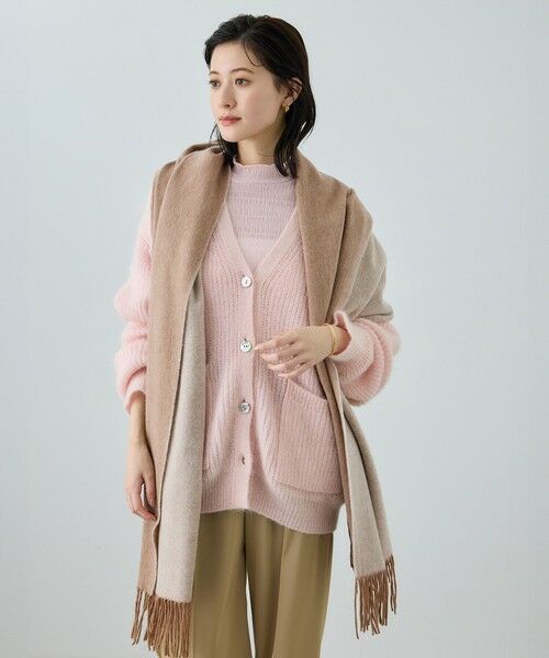 ROPE' / ロペ マフラー・ショール・スヌード・ストール | ラムウールリバーシブルストール | 詳細2