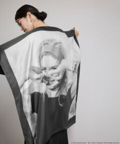 ROPE' / ロペ バンダナ・スカーフ | 【Brigitte Bardot×ROPE'・コラボ】プリントシルクスカーフ/Lサイズ