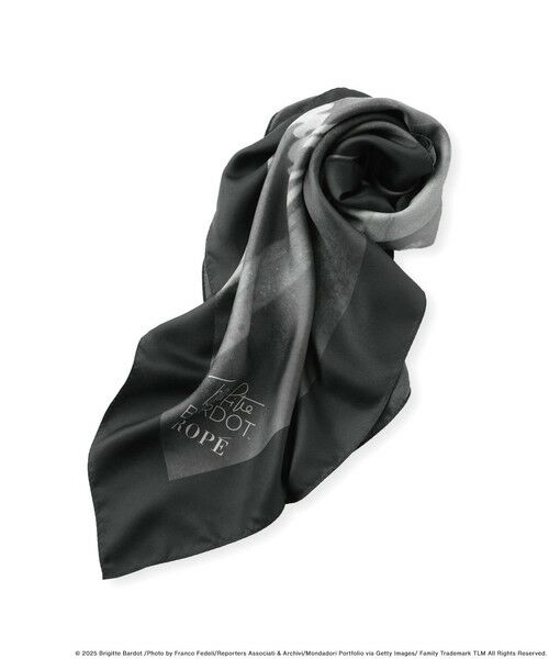 ROPE' / ロペ バンダナ・スカーフ | 【Brigitte Bardot×ROPE'・コラボ】プリントシルクスカーフ/Lサイズ | 詳細13