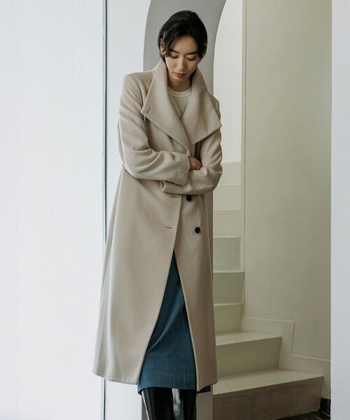 ROPE' / ロペ その他アウター | プレミアムカシミヤ ロングコート【逸品・マルチWAY】【25AW】 | 詳細14