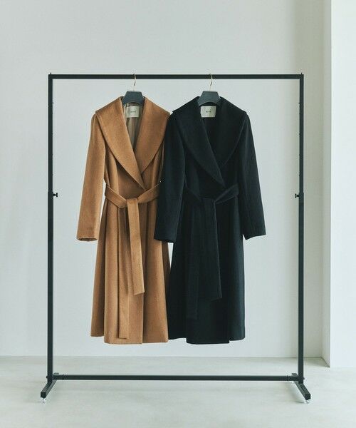 ROPE' / ロペ その他アウター | プレミアムカシミヤ ショールカラーコート【25AW】 | 詳細1