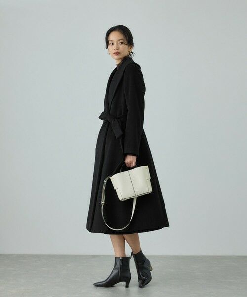 ROPE' / ロペ その他アウター | プレミアムカシミヤ ショールカラーコート【25AW】 | 詳細13