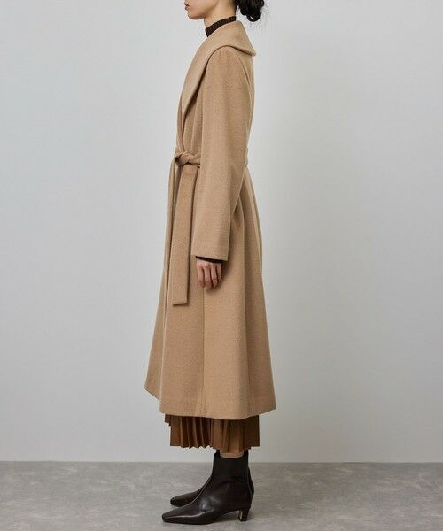 ROPE' / ロペ その他アウター | プレミアムカシミヤ ショールカラーコート【25AW】 | 詳細19