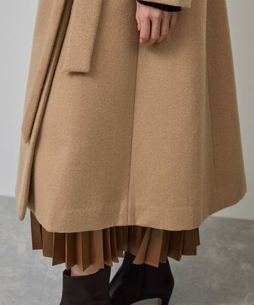 ROPE' / ロペ その他アウター | プレミアムカシミヤ ショールカラーコート【25AW】 | 詳細24