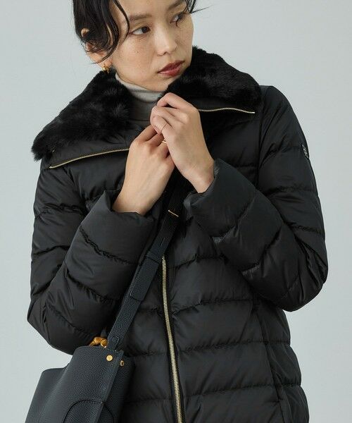 ROPE' / ロペ ダウンジャケット・ベスト | サテンロング丈ダウンコート/イージーケア | 詳細14