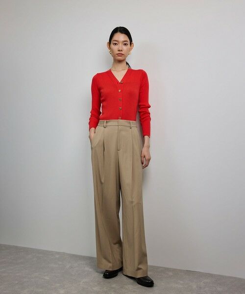 ROPE' / ロペ その他パンツ | ワンタックストレートワイドパンツ【REGGIANI（レッジアーニ）】 | 詳細1