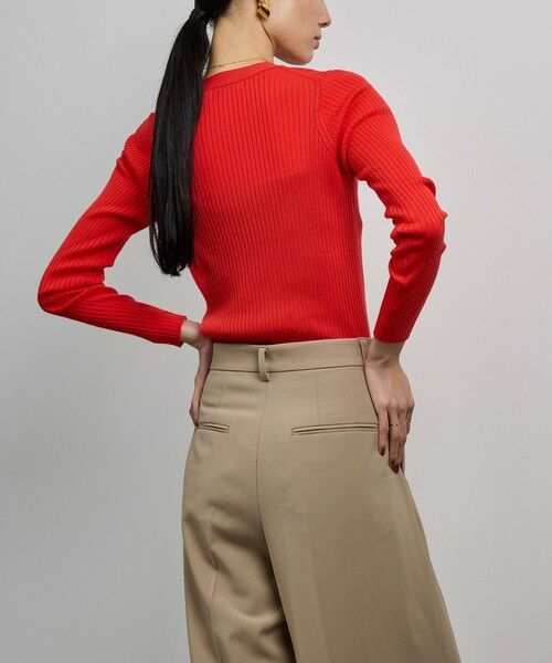 ROPE' / ロペ その他パンツ | ワンタックストレートワイドパンツ【REGGIANI（レッジアーニ）】 | 詳細4