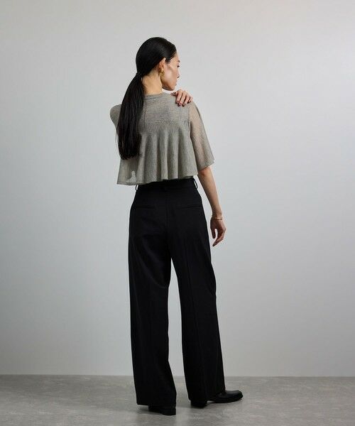ROPE' / ロペ その他パンツ | ワンタックストレートワイドパンツ【REGGIANI（レッジアーニ）】 | 詳細7