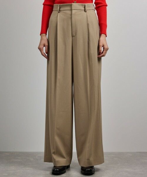 ROPE' / ロペ その他パンツ | ワンタックストレートワイドパンツ【REGGIANI（レッジアーニ）】 | 詳細8