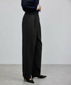 ROPE' / ロペ その他パンツ | ウールフランネルタックイージーパンツ/イージーケア・セットアップ対応