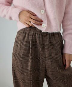 ROPE' / ロペ その他パンツ | ウールフランネルタックイージーパンツ/イージーケア・セットアップ対応