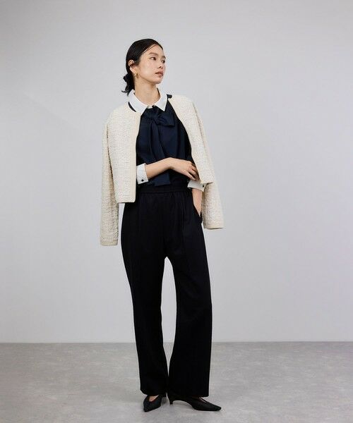 ROPE' / ロペ その他パンツ | ウールフランネルタックイージーパンツ/イージーケア・セットアップ対応 | 詳細17