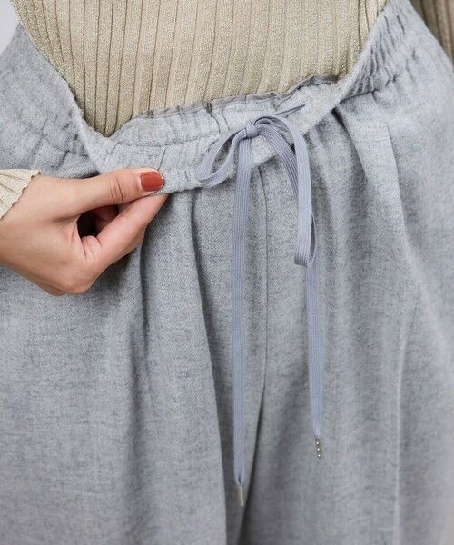 ROPE' / ロペ その他パンツ | ウールフランネルタックイージーパンツ/イージーケア・セットアップ対応 | 詳細22