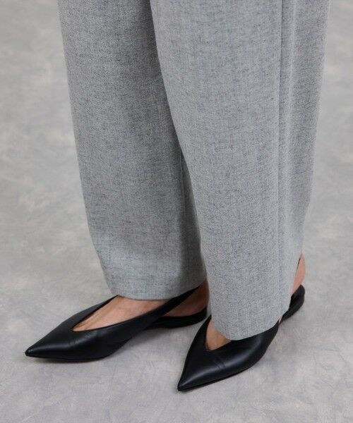 ROPE' / ロペ その他パンツ | ウールフランネルタックイージーパンツ/イージーケア・セットアップ対応 | 詳細24