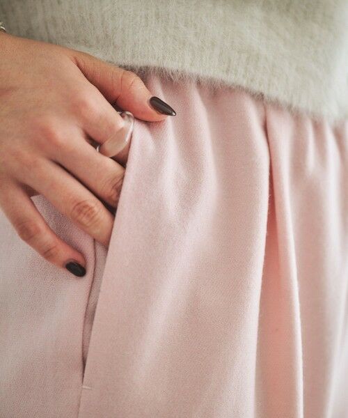 ROPE' / ロペ その他パンツ | ウールフランネルタックイージーパンツ/イージーケア・セットアップ対応 | 詳細30