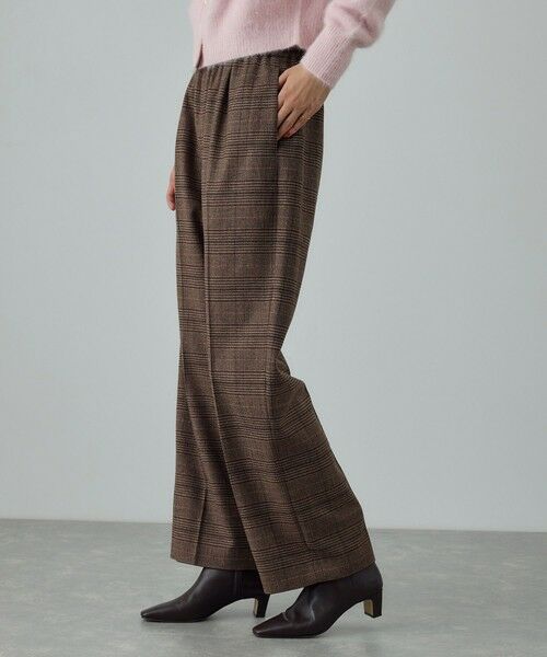 ROPE' / ロペ その他パンツ | ウールフランネルタックイージーパンツ/イージーケア・セットアップ対応 | 詳細6