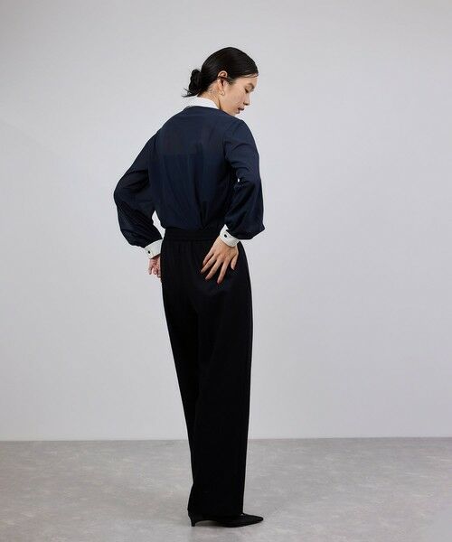 ROPE' / ロペ その他パンツ | ウールフランネルタックイージーパンツ/イージーケア・セットアップ対応 | 詳細9