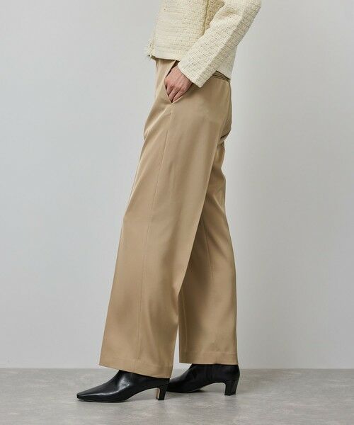 ROPE' / ロペ その他パンツ | センタープレスパンツ(トリアセテートツイル/デニムライク) | 詳細14