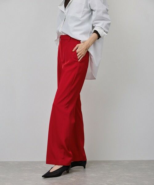 ROPE' / ロペ その他パンツ | センタープレスパンツ(トリアセテートツイル/デニムライク) | 詳細7