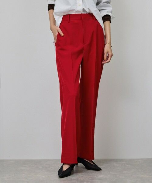 ROPE' / ロペ その他パンツ | センタープレスパンツ(トリアセテートツイル/デニムライク) | 詳細25